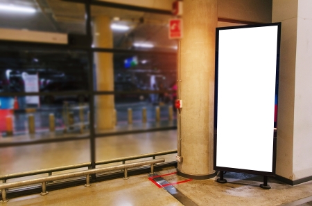 White board on the stand beside a big window