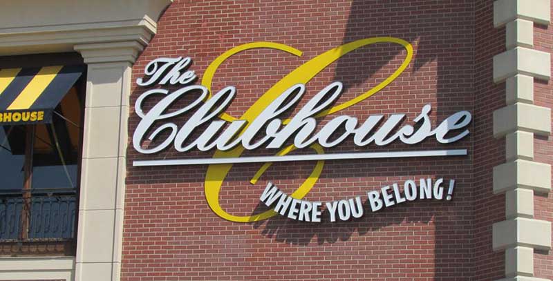 The clubhouse logo