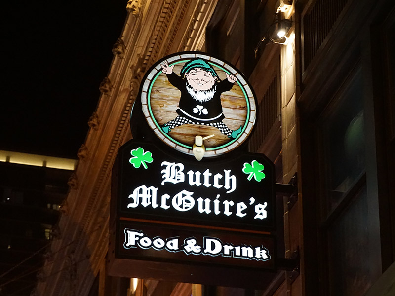 butch mcguires sign