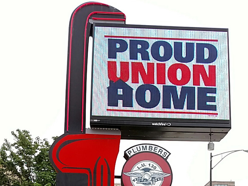 proud union home sign